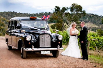 london taxi wedding services